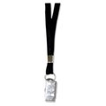 Workstation Deluxe Lanyards  Clip Style  36 in. Long  Black  2, 24PK TH712695